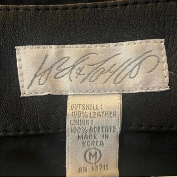 Lord & Taylor Leather Vest - Picture 4 of 4